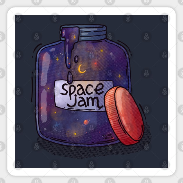 Space Jam Sticker by Tania Tania